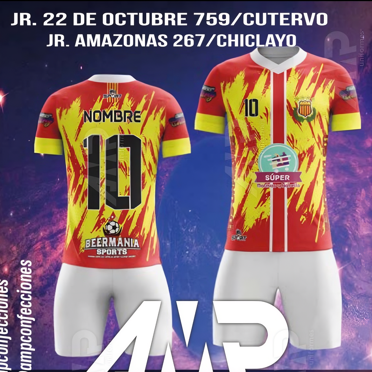 Catálogo Uniformes Futsaleros
